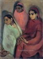アムリタ・シェル・ギル作「三人の少女」 1935年 インド